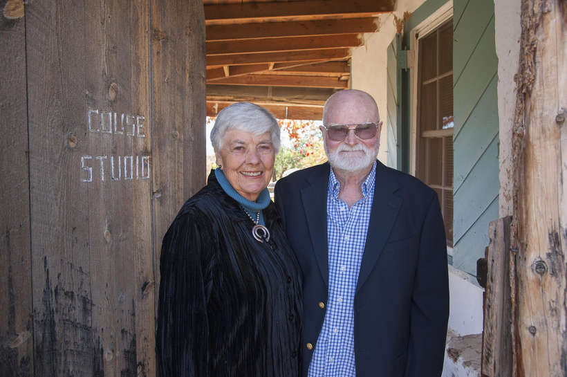 The late Virginia Couse Leavitt, E.I.’s granddaughter, and her late husband, Ernest Leavitt. Visionary custodians of a unique legacy.
